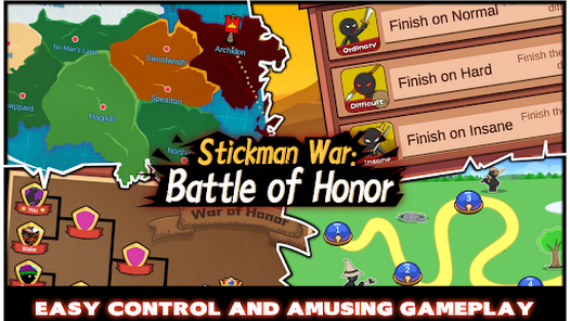 تحميل لعبة Stickman War Battle of Honor مهكرة للاندرويد Gallery 7