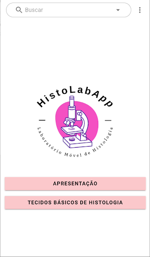 Android application HistoLabApp screenshort
