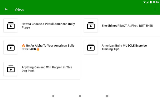 Screenshot of QBN App