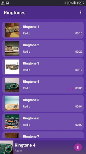 Radio sounds for Ringtones and Wallpapers