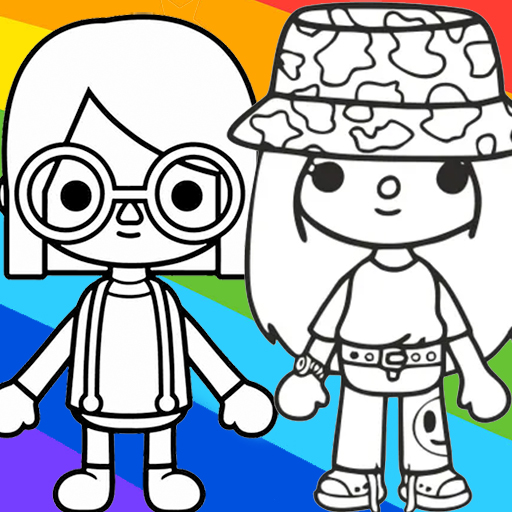Toca Boca Coloring Game logo