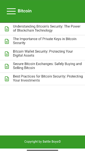 Cryptocurrency Security Screen 2