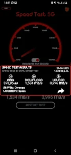 Metor Speed Test 4G, 5G, WiFi