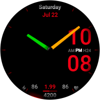 WR 004 Hybrid Watch Face