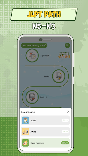 Screenshot of HeyJapan: Learn Japanese