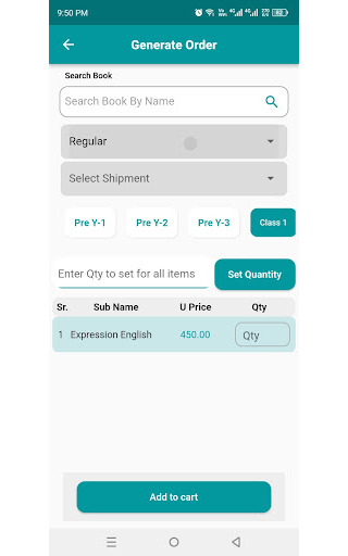 App screenshot