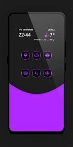 Dazzling Purple Icon Pack