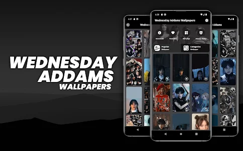 Wednesday Addams Wallpaper 4K