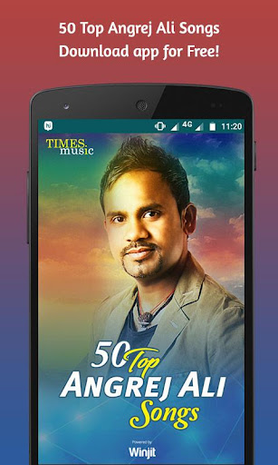 Android application 50 Top Angrej Ali Songs screenshort