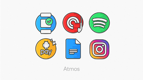 ATMOS Icon Pack (Beta) Tangkapan layar