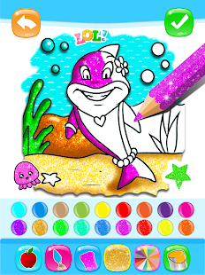 Baby Shark Coloring and Drawing For kids