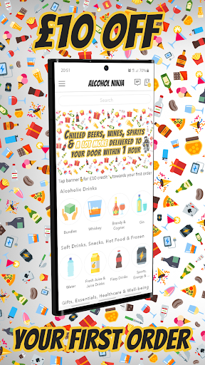 Android application Alcohol Ninja screenshort