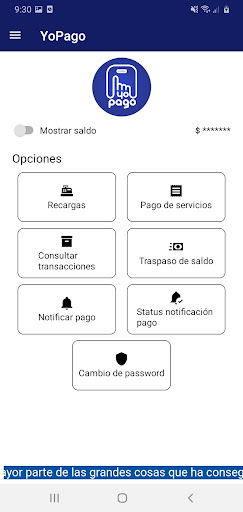 YoPago Screen 2