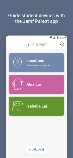 Android application Jamf Parent screenshort