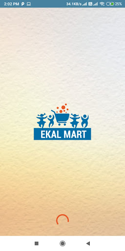 Android application Ekal Mart screenshort