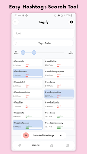 Tagify: hashtags for Instagram