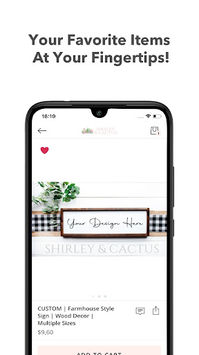 Screenshot of Shirley & Cactus Boutique