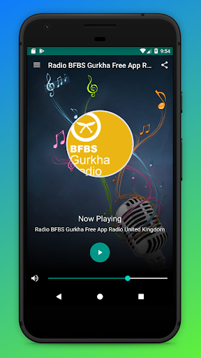 Android application BFBS Gurkha Radio Live App UK screenshort