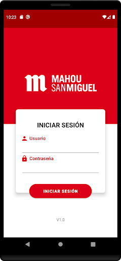 Android application Auditorías PDV screenshort