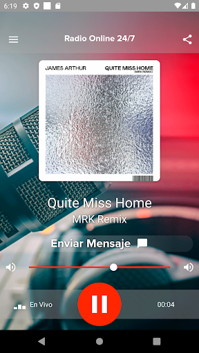 Android application Radio Online 24/7 screenshort