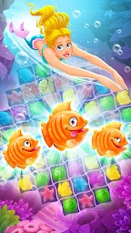 Mermaid - treasure match-3