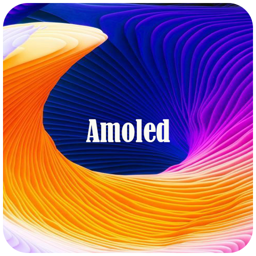 Amoled wallpaper logo