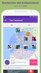 Aperçu de l'application