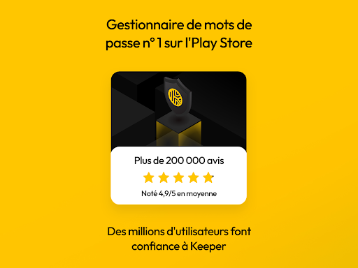 Keeper Mot de Passe screenshot 9