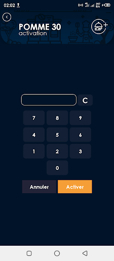 POMME30 Screen 2