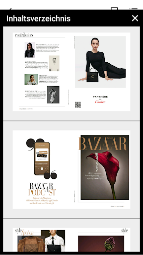 Harpers BAZAAR Mag Germany Screen 3