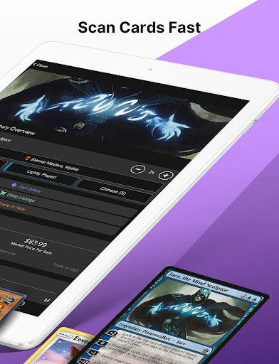 Screenshot of TCGplayer