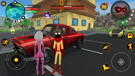 Stickman Super Hero - 🕹️ Online Game