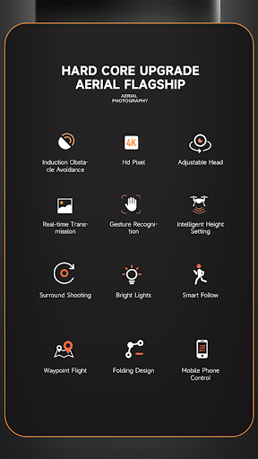 Android application Drone Remote controller screenshort