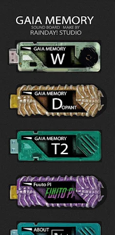 Gaia Memory W Fuuto - Screenshot 1