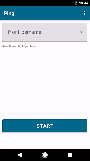 Android application LightPing - Lightweight Ping screenshort