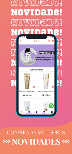 Android application Chave da Beleza screenshort