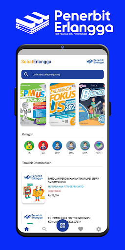 Android application Sahabat Erlangga screenshort