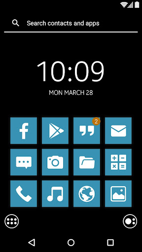 Android application SLT Theme Metro screenshort
