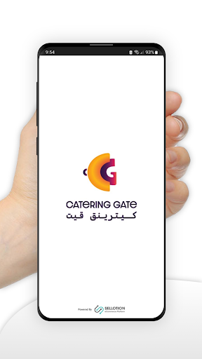 Android application Catering Gate Store screenshort