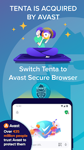 Tenta Private VPN Browser Screenshot