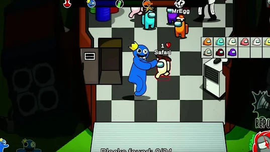 Rainbow Friends Mod Among us