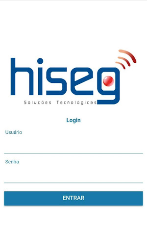 Android application Hiseg Rastreamento screenshort