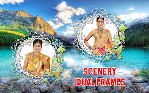 Scenery Dual Photo Frames
