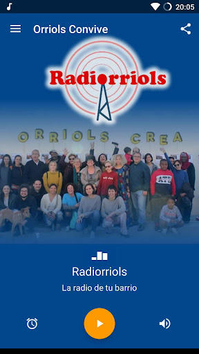 Android application Radiorriols screenshort