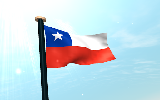 Chile Flag 3D Live Wallpaper