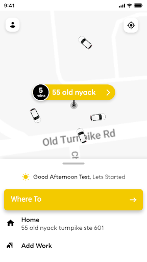 GO CAB LLC Screen 2