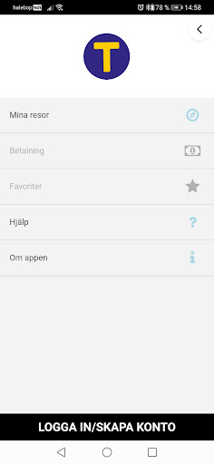 SweTaxi Screen 2