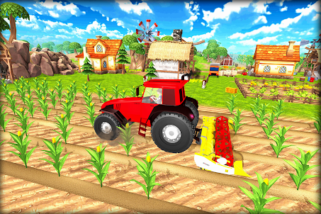 Tractor Driving Farm Simulator