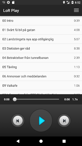 Android application LoR Play screenshort