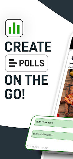 Android application Pollinate Multimedia Polls screenshort
